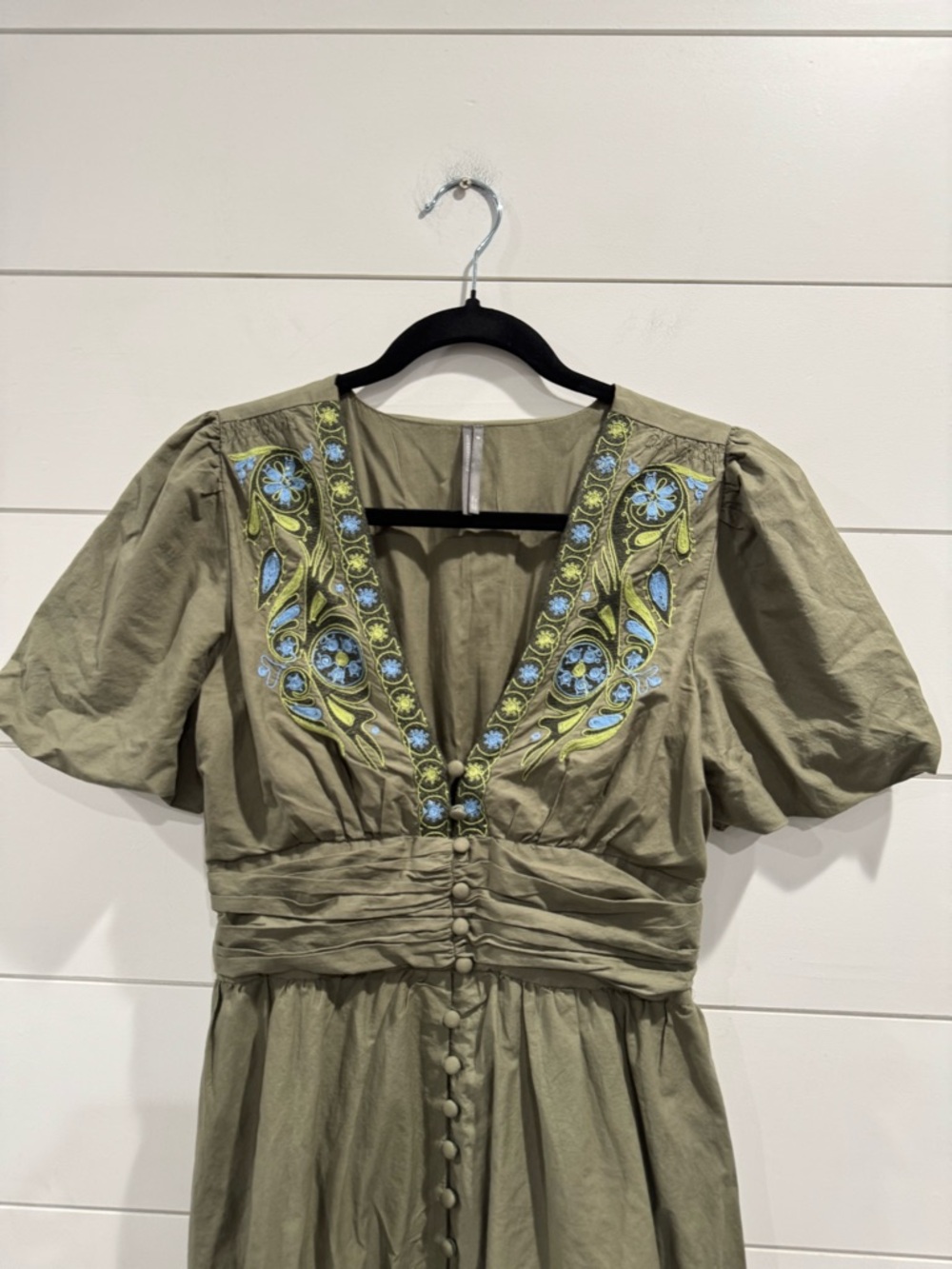 Anthropologie green Katerina floral
Embellished midi dress - Picture 6 of 10